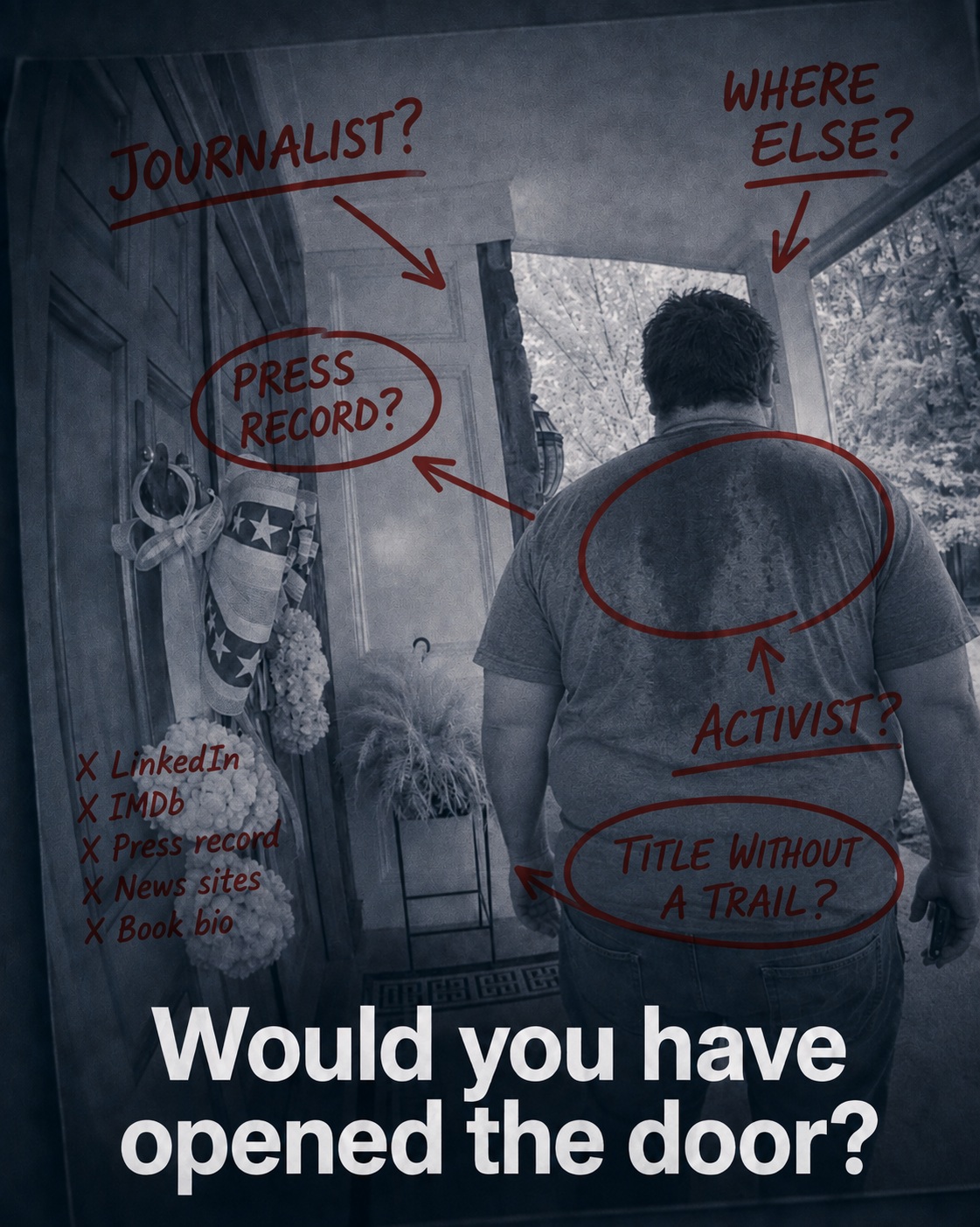 Paul Mulholland’s Unannounced House Call: Journalism or Activism?
